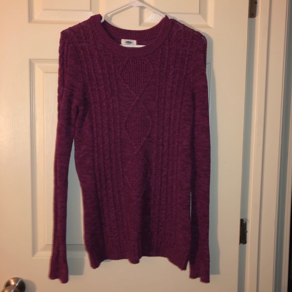 Purple sweater